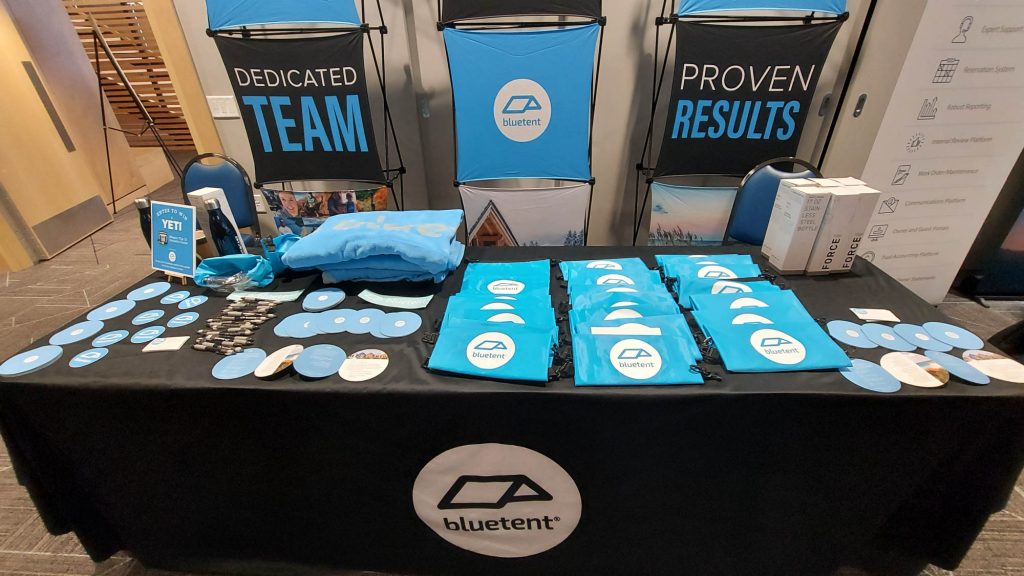 Bluetent at Northwest Vacation Rental Professionals Conference 2022